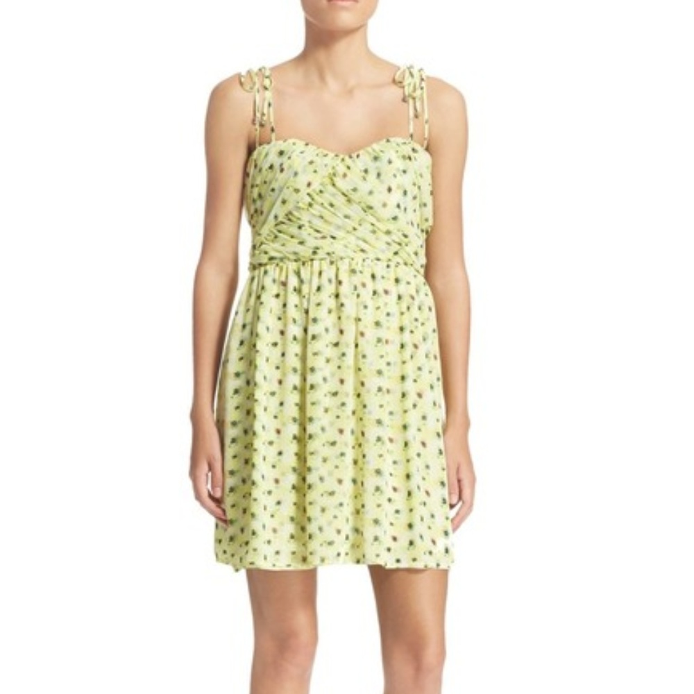 The Kooples Anemone Print Chiffon Dress